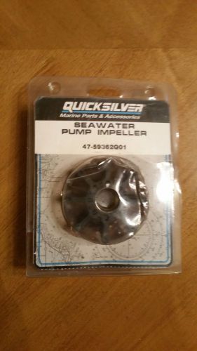 Quicksilver sea water pump impeller - p/n 47-59362q01 - new