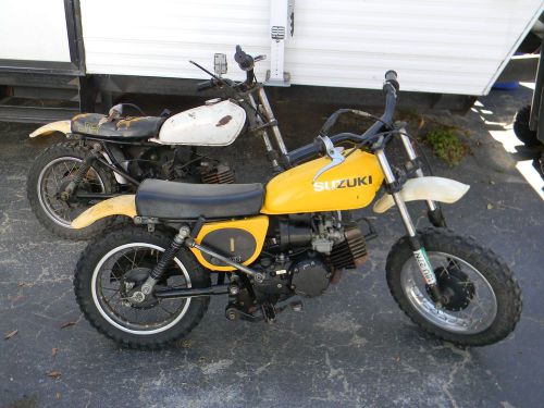 1978 suziki - 2 motorcyles 50 - both sold together