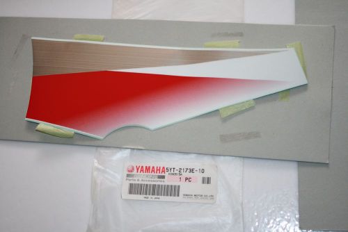 Nos yamaha 5yt-2173e-10 2004 raptor 350 yfm350s graphic 1 atv emblem label