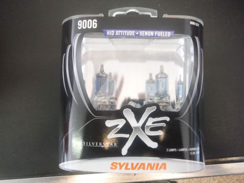 Sylvania silverstar zxe  9006 pair set headlight bulbs xenon fueled new