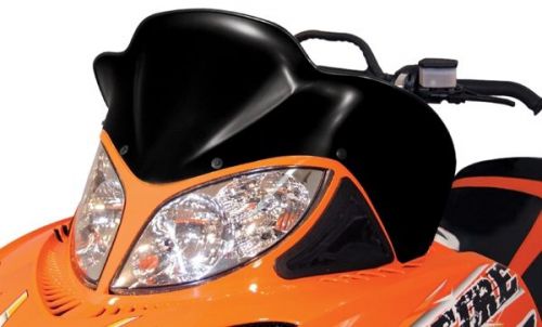 Powermadd cobra windshield 17&#034; black 12823