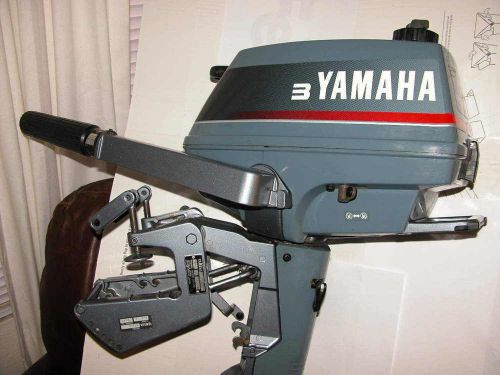 Yamaha outboard 3 hp 2 stroke low hours light use near mint fresh water use only