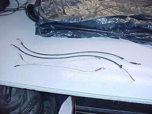 1976 mercury capri seat back cables 1970-1977