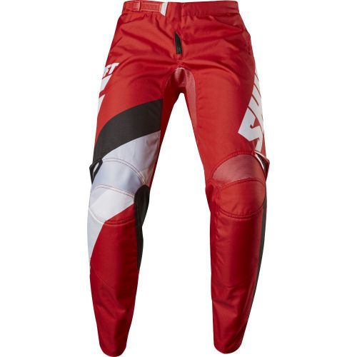 Shift racing mx moto whit3 tarmac pant red 30 17113