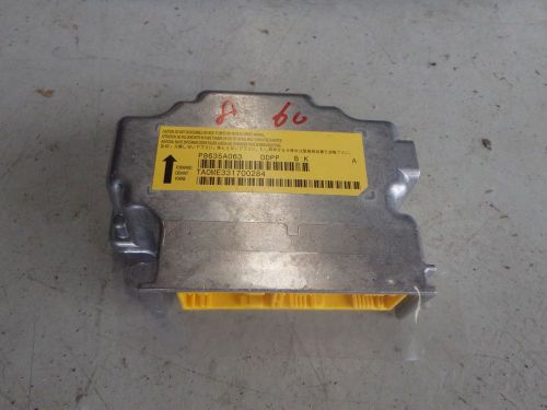 Mitsubishi lancer evo x 10 cz4a srs airbag air bag ecu control unit p8635a063