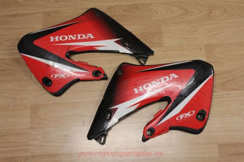 1999 honda cr125r plastics gas tank shrouds fenders left right oem cr cr cr 125