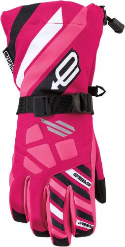 Arctiva snow snowmobile kids 2017 ravine gloves (pink) ym (youth medium)