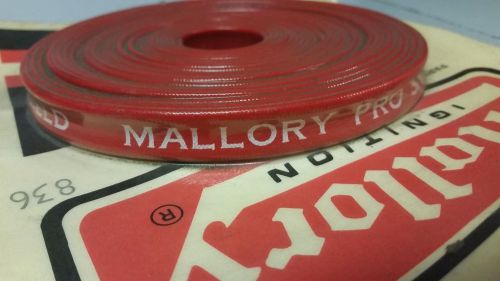 Mallory pn 836 insulated sleeve pro shield spark plug wire cover nitro