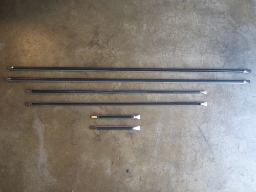 1976-1979 honda civic cvcc optional chrome plated door guard trim oem are jdm