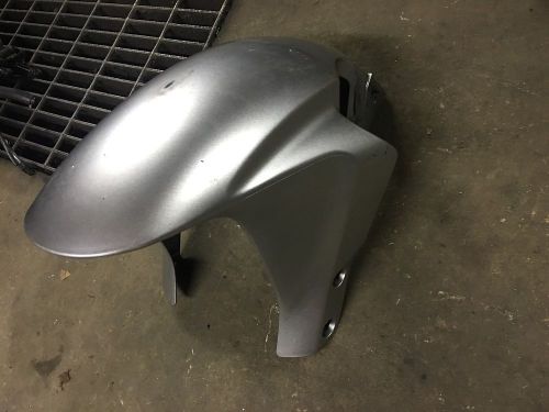 Honda cbr600rr cbr 600rr 600 03 04 05 06 oem front fender silver hugger tire