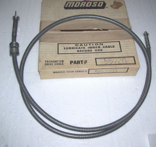 Moroso tach cable 72 in 55720 nos    also fits jones- mallory etc  tachometer