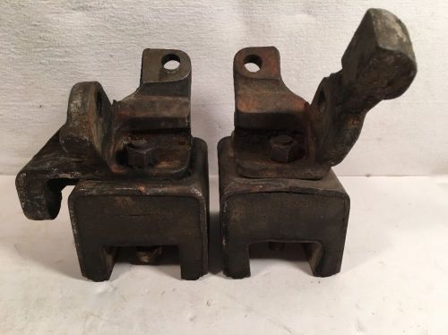 1936 dodge motor mounts pair 636095 vintage rat rod