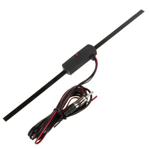 Universal hidden 12v electronic amplified antenna stereo am/fm radio auto car fe