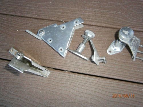 Vintage boat windshield brackets