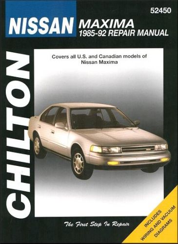 Nissan maxima repair manual 1985-1992