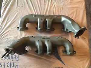 1955 1956 1957 ford fairlane thunderbird y block exhaust manifolds pair edb 8430