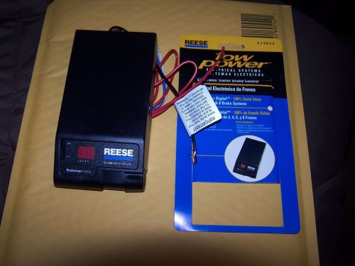 Reese towpower 74643 brakeman digital brake control