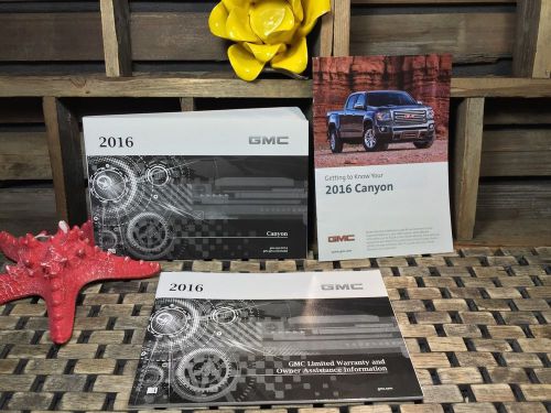 2016 gmc canyon owners manual (buy new oem) 2.5l l4 3.6l v6 ((buy oem))