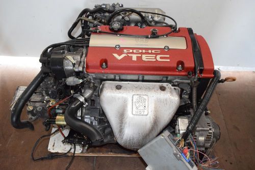 Jdm 1997-01 honda accord prelude h22a euro-r dohc vtec 2.2l engine lsd 5sd trans