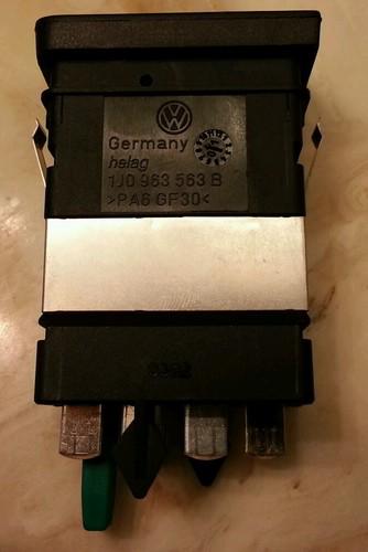 99 00 01 02 03 04 05 vw jetta heated seat switch switches 1j0 963 563 563 b