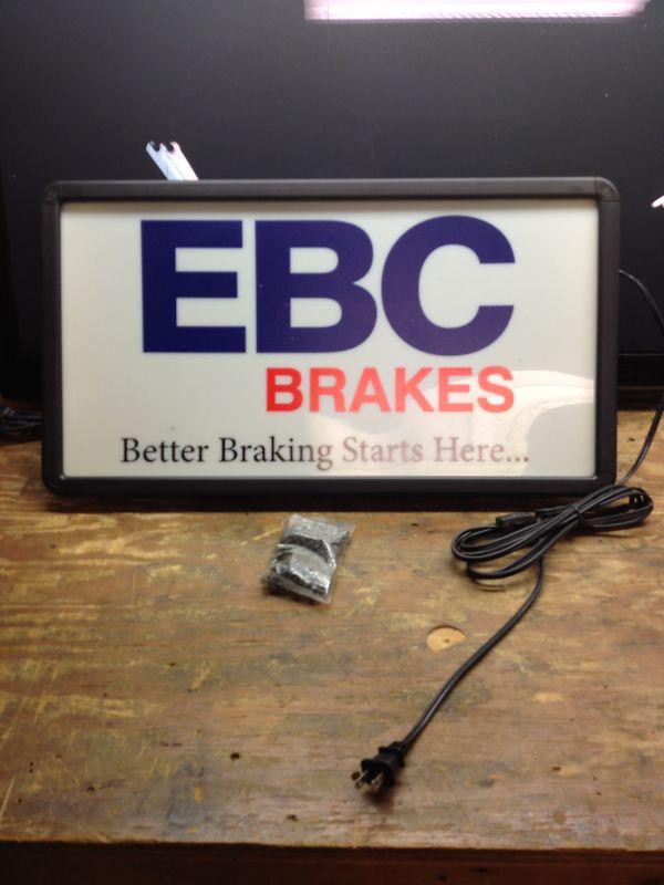 Ebc light up garage man cave sign brand new