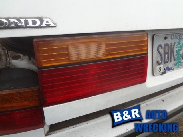 Lid mounted taillight for 90 91 honda accord ~ cpe and sdn  