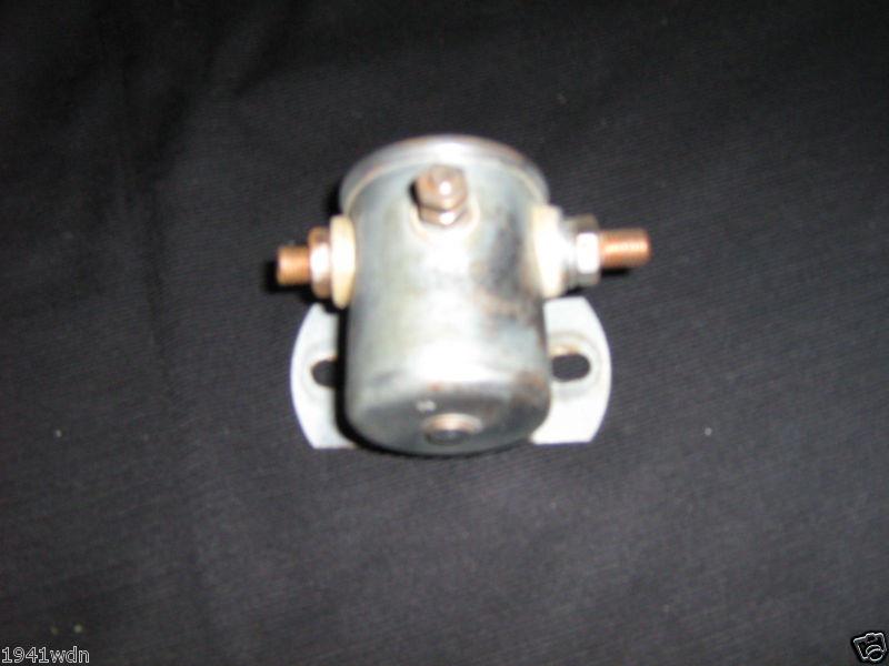 Vintage starter solenoid