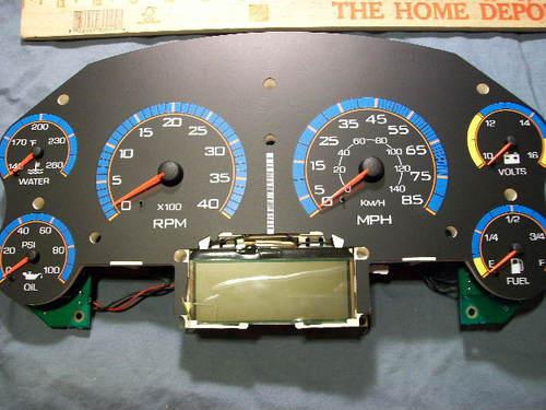 New international tractor speedometer cluster gauge