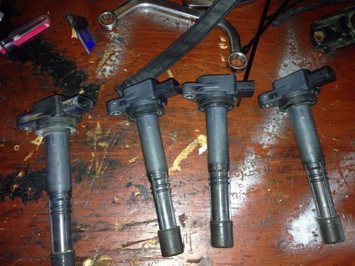 02 2003 04 acura rsx type s oem ignition coil packs set (4) dc5 k20a2 prb k24