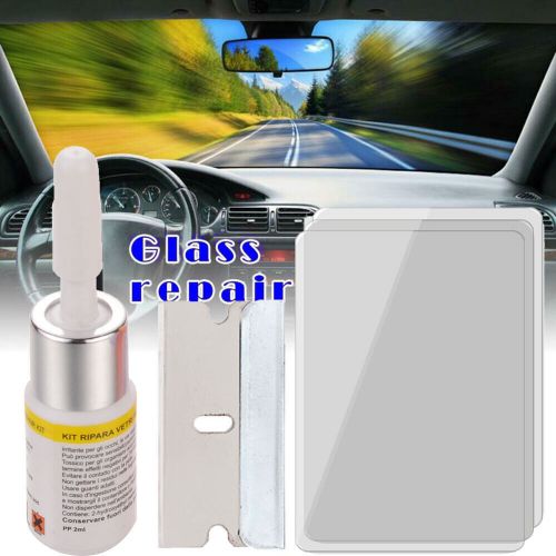 6x auto glass nano repair fluid for car windshield resin crack tool kit crack ※