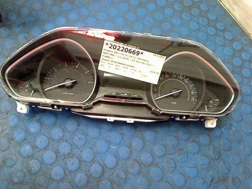 2015 peugeot 208 i (ac/cc/ck/cl) speedometer speedometer 981384878000-