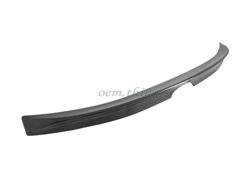 Carbon fiber fits toyota yaris cross suv dto type middle trunk spoiler 2023-2024