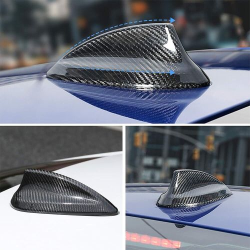 Fiber antenna cover cap fit for bmw f22 f30 f32 f36 f80 m3 m4 carbon