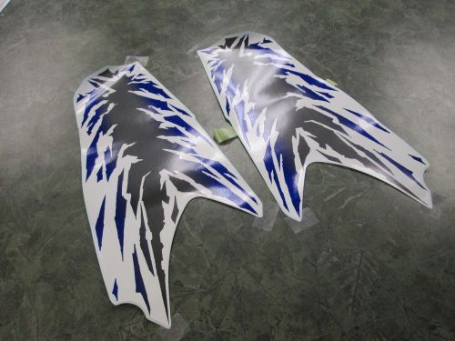 Yamaha genuine nos front fender decal set 350 warrior 1999 models