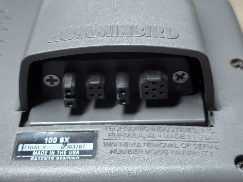 Hummingbird 100sx fishfinder head unit only no cords/chargers (untested / as-is)