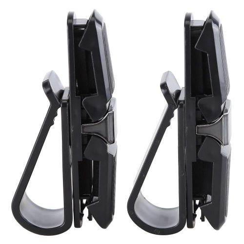 2pcs universal car sun visor glasses clip carbon fibre sunglasses cards holder