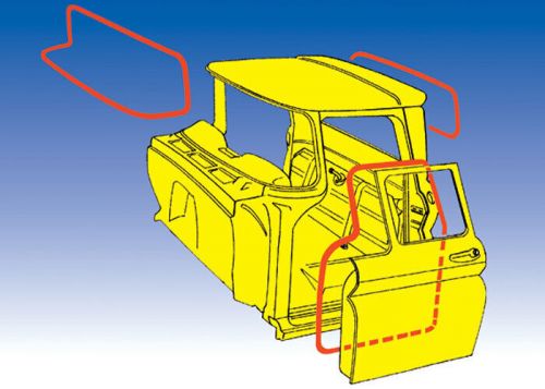 Wck0500-72-std brothers trucks standard seal set - large window - standard