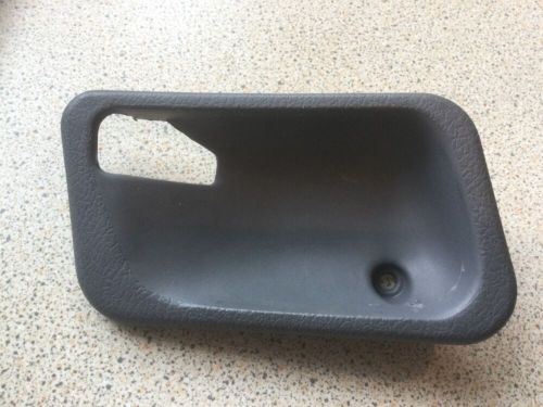 Mitsubishi pajero v24v mk2 2.5t. front door handle trim cover grey right side