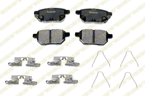 Monroe cx1423 brake pad or shoe, rear-monroe ceramics brake pad