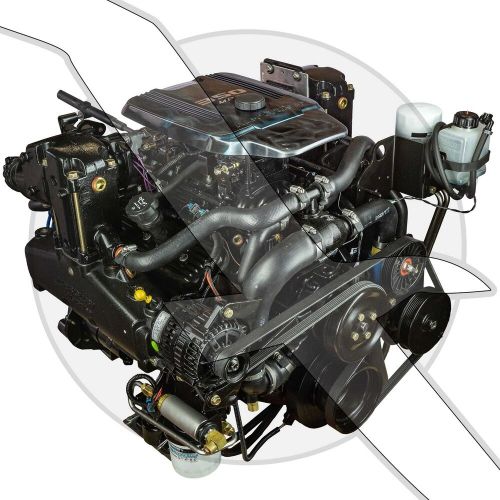 Mercruiser 350 mpi alpha 300hp sterndrive engine new quicksliver