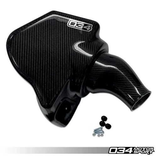 034motorsport x34 carbon fiber cold air intake, audi b9/b9.5 rs4/rs5 2.9 tfsi