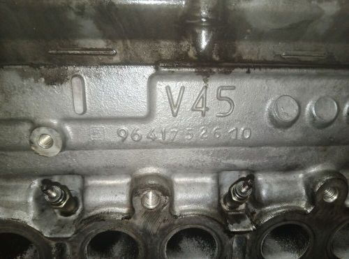 9641752610 cylinder head of engine / v45 / 694865 for peugeot 407 sw 2.0 16v hdi-