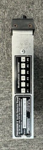 Pma 6000m-s audio panel