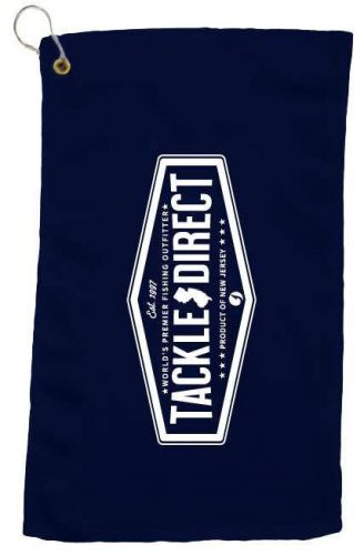 Tackledirect navy microfiber bait towel