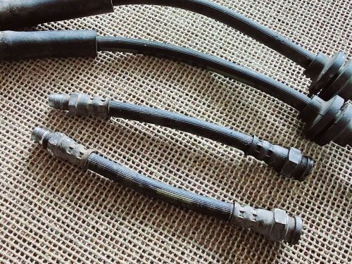 Genuine vauxhall corsa d e vxr opc front and rear brake lines hose set