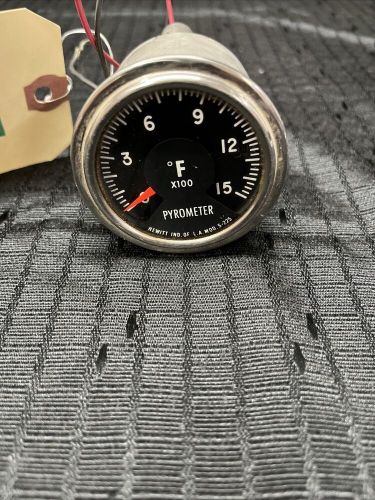 Vintage pyrometer fdegrees 0-15