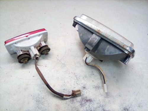 1986 suzuki lt-f 230 quadrunner 86 87 headlight + taillight lense housing bulb