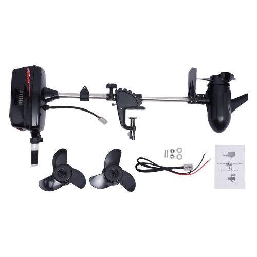 48v electric fishing boat engine outboard trolling motor brushless motor