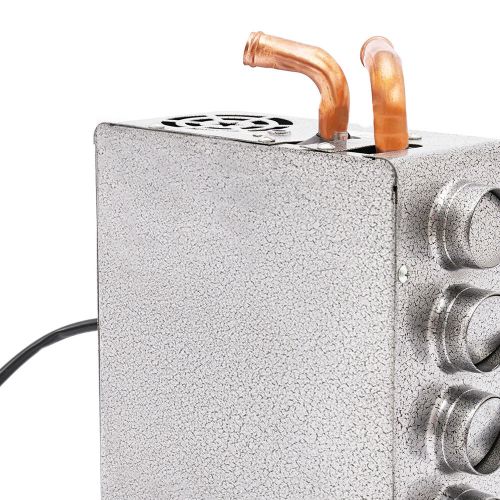 12v universal auto car underdash compact heater copper tube w/speed switch 4port