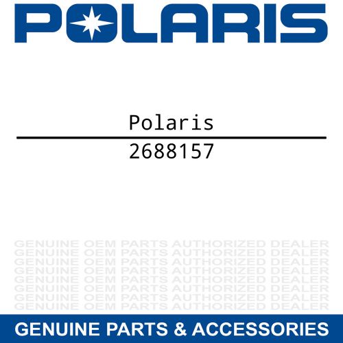 Polaris 2688157 asm-seat blk/titanm/orngeburst part 2687662